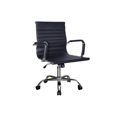 Ghế xoay văn phòng lưng trung bọc PU SMLIFE Kasper