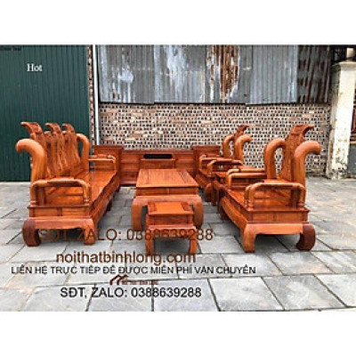 Combo bộ tần thủy hoàng và kệ tivi " trước và sau khi hoàn thiện" - Đồ Gỗ Bình Long 0388639288