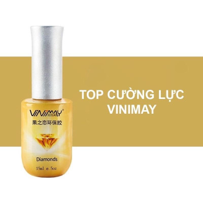 [Loại Rẻ Cho Học Viên] Bộ Vinimay Base Top Cứng Móng Kiềm Dầu, Top Loang Top Lỳ Top Bóng Top Kim Cương, Tạo Độ Bóng Cho Móng Chai 15ml Làm Nail
