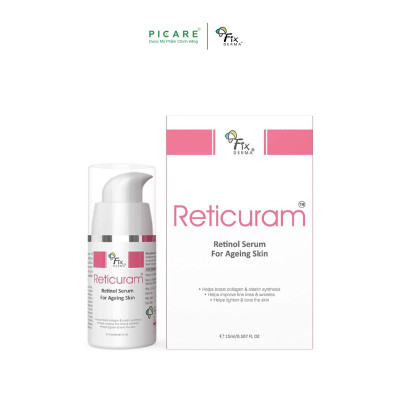 Tinh Chất Ngăn Ngừa Lão Hóa, Phù Hợp Cho Da Nhạy Cảm Fixderma Reticuram Serum 15ml