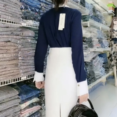 Set sơ mi kèm váy cao cấp dễ thương cá tính.