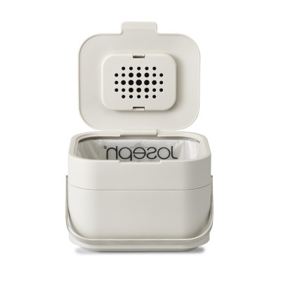 Joseph Joseph - Thùng đựng rác hữu cơ mini cao cấp Stack 4L Food Waste Caddy Editions Blue 003215