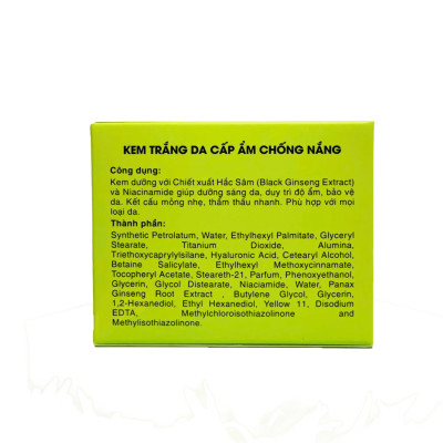 Kem  Trắng Da Cấp Ẩm Chống Nắng 15,30g Goskin (kem nén)