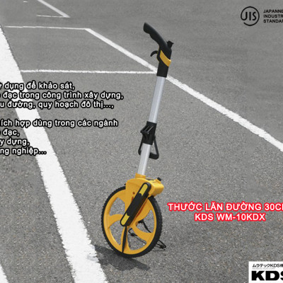 THƯỚC LĂN ĐƯỜNG 30CM KDS WM-10KDX
