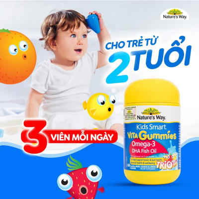 Kẹo Dẻo DHA Cho Bé Nature