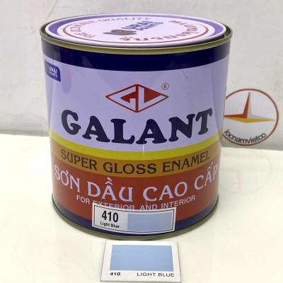 Sơn dầu Galant màu Light Blue 410_ 0.8L
