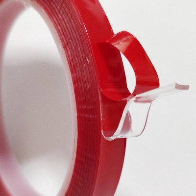 Băng Dính Đỏ 2 Mặt Tạo Fan Mi Volume, Độ Dính Cao, Đàn Hồi Tốt, Chịu Nhiệt Đến 150 Độ, Để Dán Mẫu Nail Cho Tiệm Làm Nail Nữ