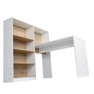 Bàn làm việc chữ L độc đáo SMLIFE Darcy