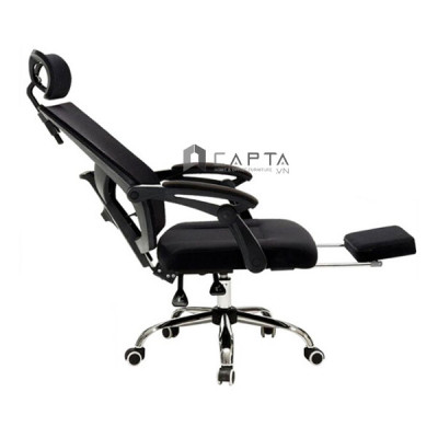 Ghế quản lý cao cấp có gác chân ngã lưng thư giãn CR4305-M Nội thất Capta