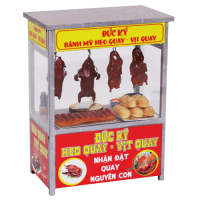 MÔ HÌNH TỰ LẮP RÁP DIY SÀI GÒN THU NHỎ - XE BÁNH MÌ HEO QUAY - HR12