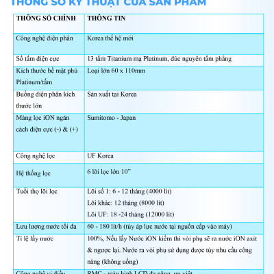 Máy Lọc Nước Điện Giải Ion Kiềm ROBOT IonKing 1314 Chế Độ Nóng Nguội Lạnh - Hàng Chính Hãng