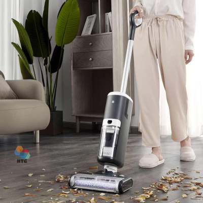 Máy hút bụi lau sàn nhà Sawadaki FG3616 khô và ướt, tự động giặt giẻ, pin rời 5000mAh, hàng chính hãng