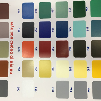 Sơn Epoxy Hải Âu màu bạc EP950 1L/Bộ