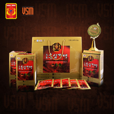 Thực Phẩm Chức Năng Chong Kun Dang Nước Hồng Sâm 6 Năm - 6 Years Korean Red Ginseng Eextract Liquid (70ml x 30 gói) - Giao nhanh 2h