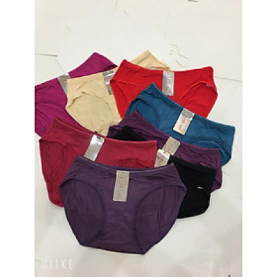 combo 10 chiếc quần lót cotton nữ dáng cơ bản
