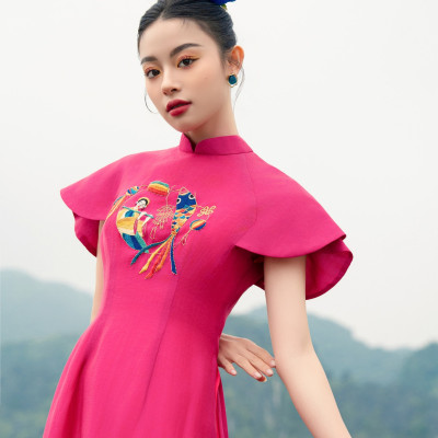 OLV - Áo dài AD Yên Giao (Không kèm quần)