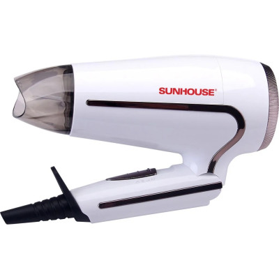 Máy sấy tóc gấp gọn Sunhouse SHD2308W 1500W - Hàng chính hãng