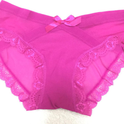 Combo 5 Quần lót ren lưới cạp chéo ( màu ngẫu nhiên)