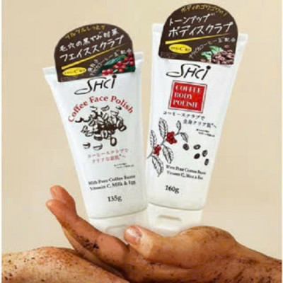 Tẩy Da Chết Toàn Thân Coffee Dưỡng Da Trắng Mịn SHCI (Tuýp 160 G)