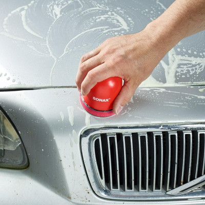 PHỚT ĐẤT SÉT TẨY BỤI SƠN 3IN - 75MM KÈM DỤNG CỤ CẦM TAY TIỆN DỤNG SONAX CLAY BALL 419700