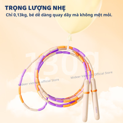 Dây nhảy thể dục chuỗi hạt Mideer Soft Beaded Jump Rope