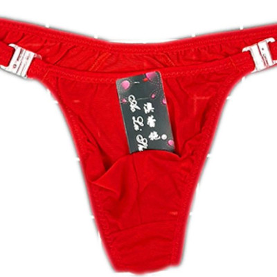 QUần lót nam màu đỏ dây đai thoải mái 
