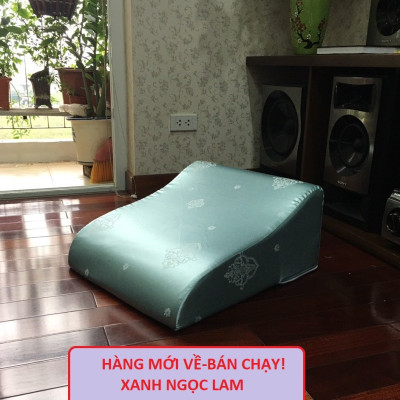 VỎ GỐI KÊ CHÂN CHỐNG GIÃN TĨNH MẠCH YOROKOBI 28CM- XANH NGỌC LAM