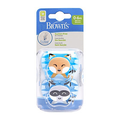 [ PV12015 ] Bộ 2 ty ngậm chống vẩu Dr.Brown