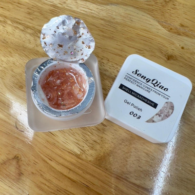 Gel Nhũ Xà Cừ Songqiao 8g Kim Tuyến Lấp Lánh, Dễ Sử Dụng Cho Người Mới Học Làm Nail, Hiệu Ứng Tuyết Ánh Xà Cừ Nữ khảm  xà Sơn Gel