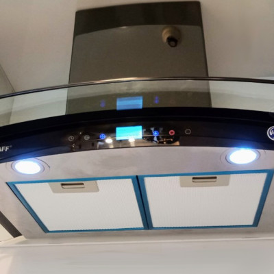 Máy Hút Mùi Kính Cong KAFF KF-GB702 (KF-GB902) - Hàng Chính Hãng