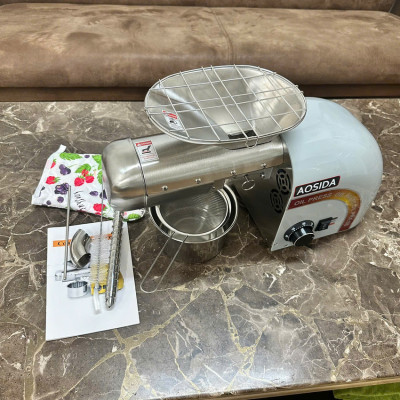 Máy ép dầu thực vật Nóng và Lạnh Thương hiệu Anh Quốc AOSIDA cao cấp WF-J118, Thân vỏ INOX - Hàng Nhập Khẩu