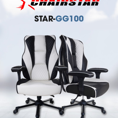 Ghế Game, Ghế Giám đốc cao cấp GG100 Đen Trắng