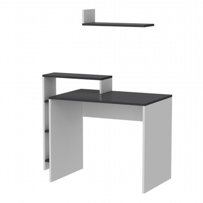 Bàn vi tính gỗ phong cách hiện đại SMLIFE Dracule