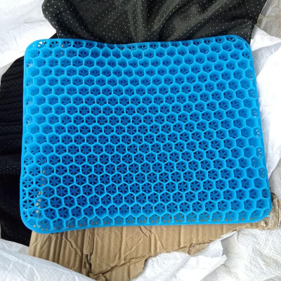 Đệm Ngồi 3D 2 Lớp Thoáng Khí,Đệm Gel Tổ Ong Đàn Hồi Lót Ghế