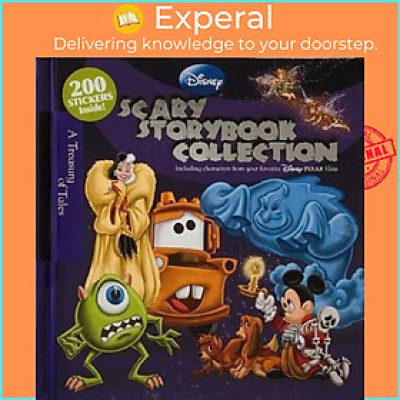 Sách - Disney Scary Storybook Collection : A Treasury of Tales by Disney Storybook Artists (US edition, paperback)