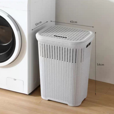 GIỎ ĐỰNG QUẦN ÁO ĐA NĂNG – SỌT ĐAN CÓ NẮP KIỂU HÀN QUỐC ✨ GỌN NHÀ – SẠCH SẼ – THẨM MỸ – CHỌN MÀU TUỲ THÍCH ✨