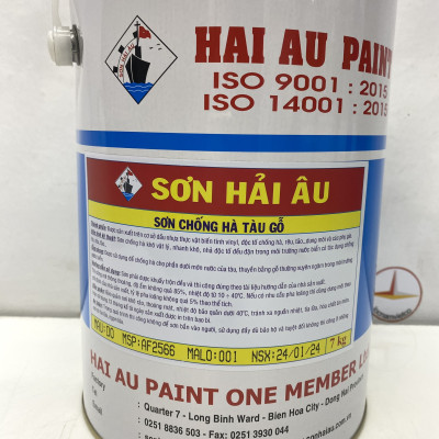 Sơn chống hà Hải Âu AF2 - 566 dùng cho tàu gỗ 7KG