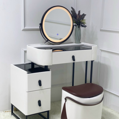 Bàn trang điểm AK-Juno sofa tặng ghế tiện ích