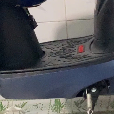 Thảm Lót chân Xe Máy VISION 2021 2022 2023 Cao Su đen