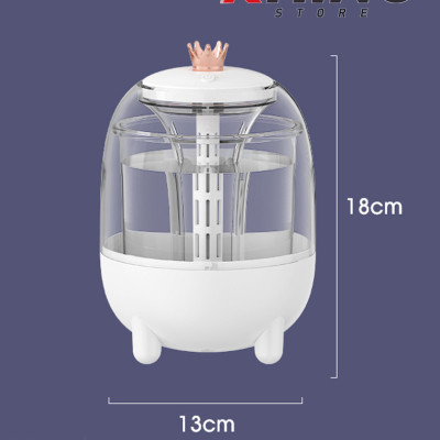 Máy phun sương xông tinh dầu tạo ẩm Rhino H105 dung tích 1000ml, không gây tiếng ồn, tích hợp đèn ngủ RGB nhiều màu