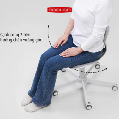 [Roichen - WOW] Ghế Roichen - WOW, ghế chỉnh Dáng ngồi đúng có chân xoay_Made in Korea