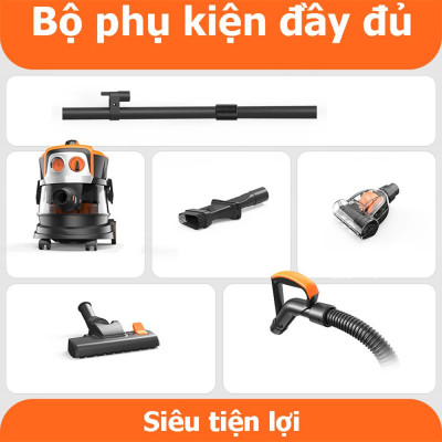 Máy Hút Bụi Gia Đình YILI YLC-6280 Dung Tích 8 Lít, Công Suất 700W – Hàng Chính Hãng