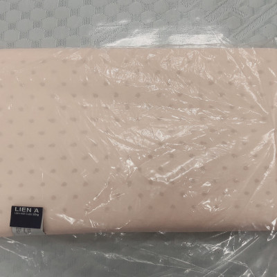 Gối nằm cao su thiên nhiên em bé Liên Á Oval + Kèm áo gối cùng kích thước .