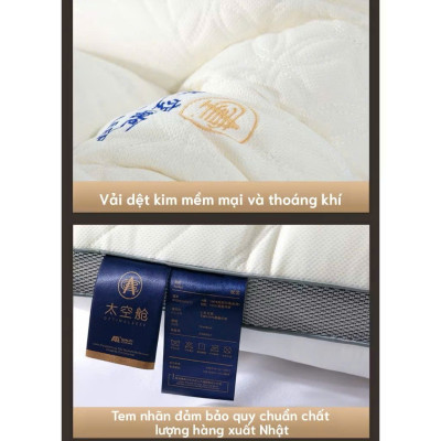 Gối Ngủ Công Thái Học Massager Kim Cương 3D Cao Cấp - Chống Đau Mỏi Vai Gáy, Kích Thước 48x74cm - HÀNG CHÍNH HÃNG MINIIN