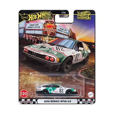 Đồ Chơi Siêu Xe Boulevard - Alfa Romeo Gtv6 3.0 HOT WHEELS JBL16/GJT68