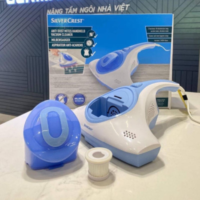 Máy hút bụi diệt khuẩn cầm tay Silvercrest Germany 300W model 2023 màu xanh Hàng chính hãng
