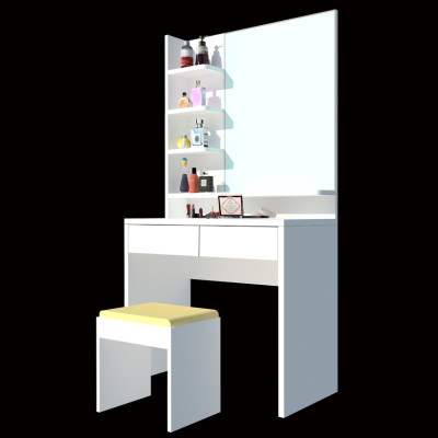 Bàn trang điểm đẹp hiện đại, bàn phấn gỗ công nghiệp cao cấp Ohaha - TĐ001