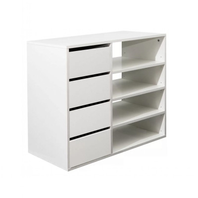 Tủ đựng giày gia đình thiết kế đẹp hiện đại SMLIFE Ruxton