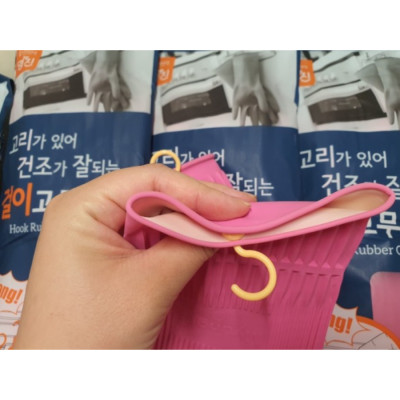 Găng Tay Cao Su Tự Nhiện Hàn Quốc Có Móc 38 Cm