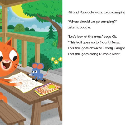 Sách - Kit and Kaboodle Go Camping by Michelle Portice (US edition, paperback)